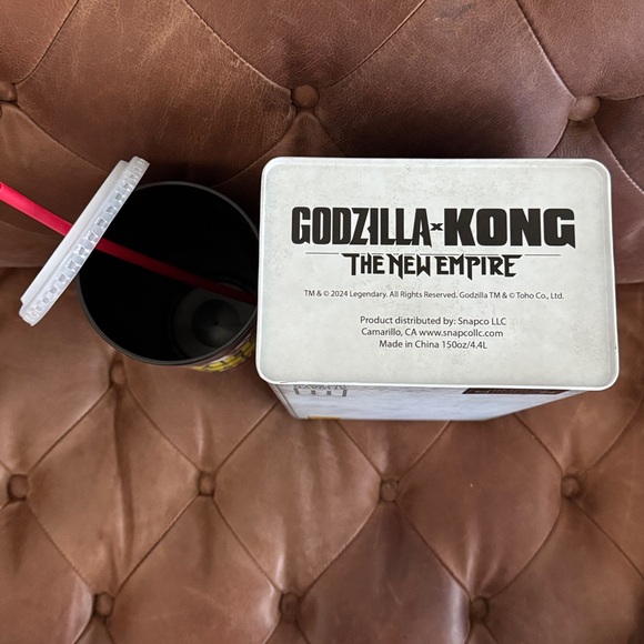 Godzilla X Kong The New Empire Cup & Popcorn Bucket Tin - Picture 5 of 5